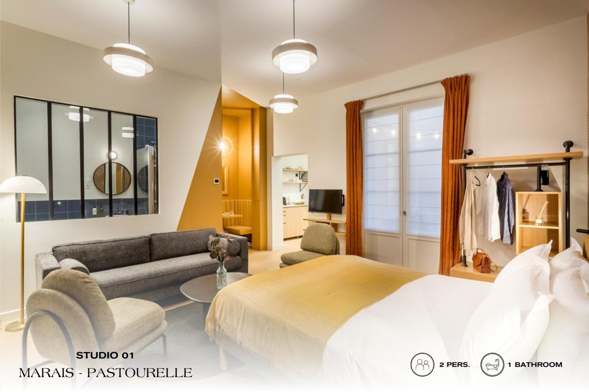 Beauquartier - Marais, Pastourelle Apartamento Paris Exterior foto