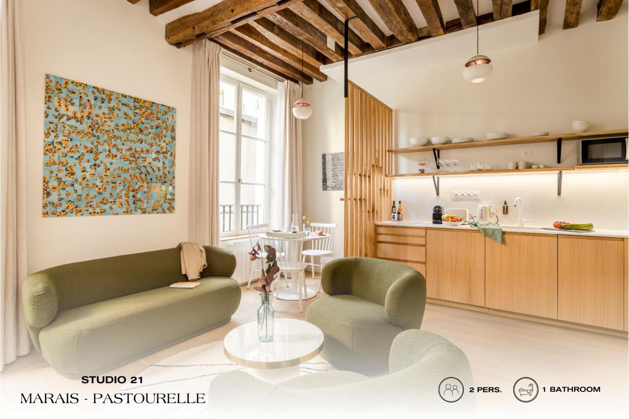 Beauquartier - Marais, Pastourelle Apartamento Paris Exterior foto